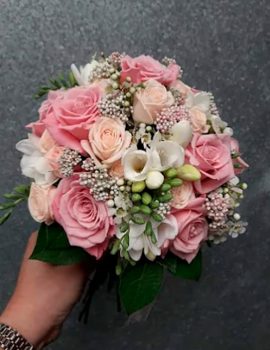Ramo de Novias en Tonos rosados Ramo de novia en tonos rosados